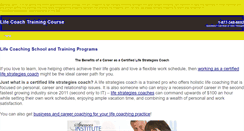Desktop Screenshot of life-coaching-training.net